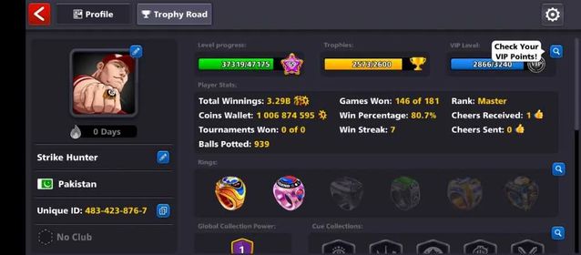1 BILLION ACCOUNT | LEVEL 69 | MULTIMILLIONAIRE CUE OPEN | ieunjhoa