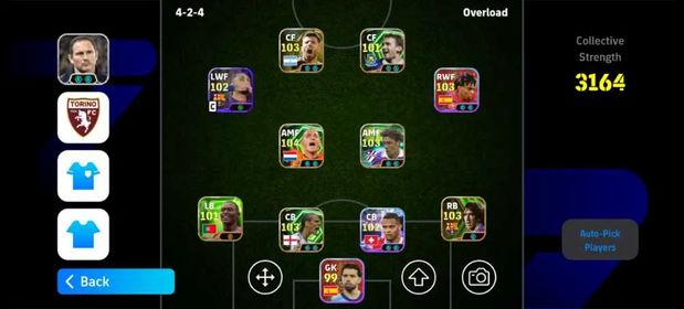 E14✨STRENGTH 3164✨11 EPIC✨SNEIJDER 104✨AGUERO 103✨RUI COSTA 103✨RIO FERDINAND 103✨LOGIN KONAMI