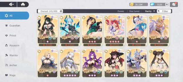 DT14 – US High-Power Account | 2.2M Power, Double Poseidon, Loki, 2 SSR EX Select Tickets