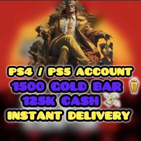 PS4-PS5⭐️Female⭐️1500+ Gold Bars✨125,000$+ Cash/Money⭐️TOP Quality Account⭐️Modded✨FAST DELIVERY