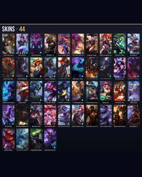 🌍 VN ⭐ Unranked 🎨 44 Skins 🏆 133 Champions 💙 7K BE 📈 Level 96 💎 2 Ultimate 💎 3 Legendary 🔹 Spirit Guard Udyr 🔹 Gun Goddess Miss Fortune 🔹 PROJECT: Yi 🔹 Star Guardian Jinx 🔹 Infernal Nasus 🔹 Crime City Braum 🔹 SSG Jarvan IV 🔹 PROJECT: Ekko m9196544295