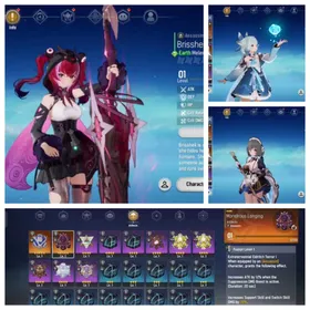 Global LV2| Brisshell+Sign, Narae, Esther, Flare, Jiwon, Ophelia |Starter Account|Tutorial Only|shup