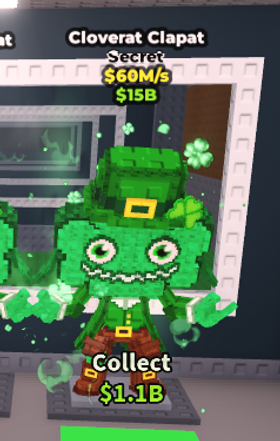 Cloverat Clapat 60 M/s 🚚 Steal a Brainrot 🚚