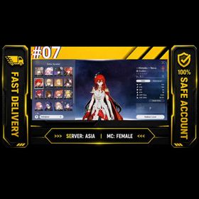 #A07. Sv.Asia | Starter TL 4 | Himeko Nova, Gilgamesh, Sparkle, Gepard [Free 1 Ssr Golden Companion]