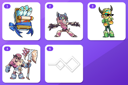Brawlhalla Twitch Drops (5 Items) — Sardines Sidekick + Asuri CCV2 +3 more