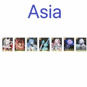 Asia lv8 Hsin+weapon+Qing xiao+weapon+Dania+weapon+Mornye+random 4 stars, The novice pool has not been moved