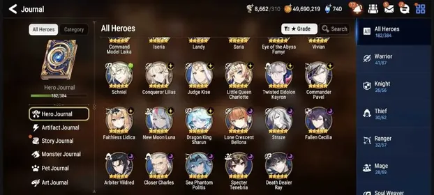 ASIA New Era Verif|16 ML(Luna,Kise,Lilias,Politis,Sharun,Lidica,Ray,Tenebria,etc) Fumyr, Fenne, etc|Theater, PoH|Stove