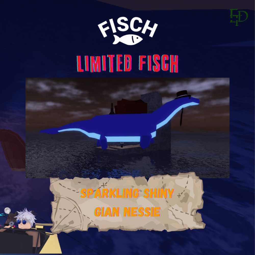 Roblox Fisch | Sparkling Shiny Big Nessie | Rare Fish - Fast Delivery