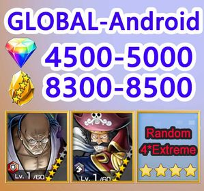 Android-Nusjuro+Roger(Dark)+4*Random Extreme+4500-5000*Diamonds+8300-8800*Crystal Fragments+50-70*Random 6 star