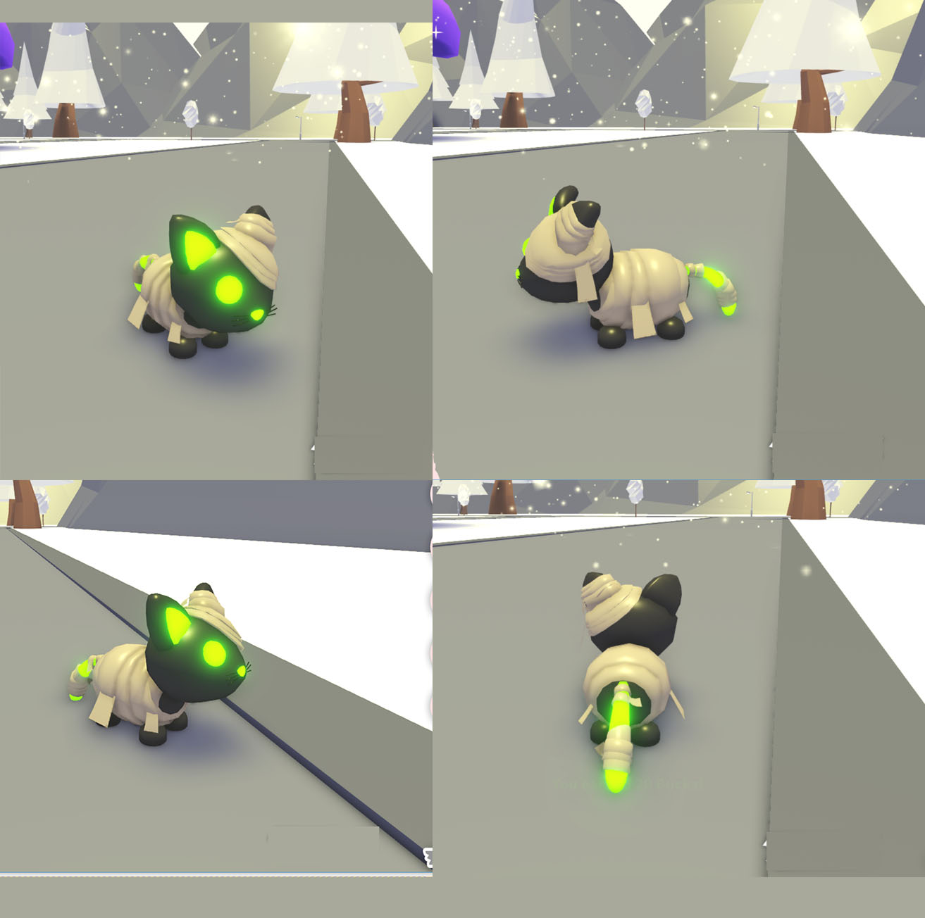 adopt me NFR HALLOWEEN BLACK MUMMY CAT roblox