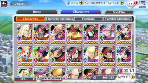 GLOBAL|BP 1,8M+1,2K CC|12 MT|TYBW26 (Jugram,Yhwach,Genryusai,Yoruichi)11th (Ulquiora,GrimJow},Etc|1 Red Move+18 Char 5/5|BBS2857