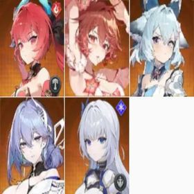 Global|lv2|Flare+Verna Summer+Narae+Isabella+Ophelia|Only completed the tutorialg|Fast delivey