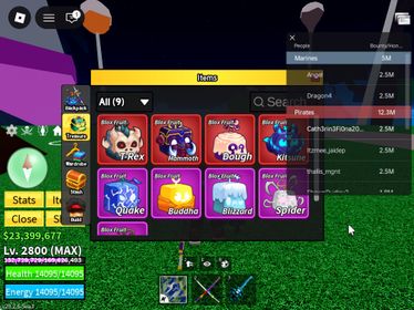 ID 575:Level 2800+God+CDK+SG Kitsune Dough Mammoth T-rex Inven|Unverified Account|Auto Delivery|Blox Fruits