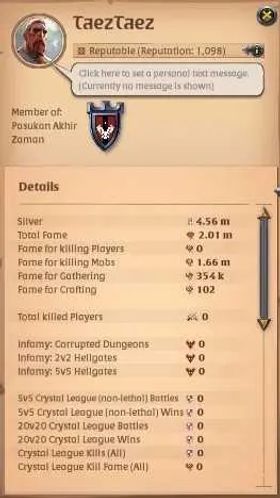 ASIA |2,01M Total Fame - 4,67M Silver|T8 Fiber Harvester Gather Equipment - T7 BattleAxe Build|Take Gmail|Check SS|(AO888)