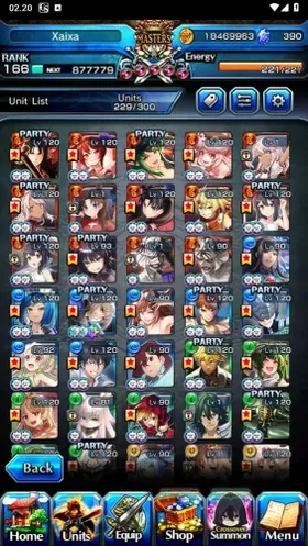 Global Endgame Rank 166 | 57/45 Ascend Units Okarun,Houka,Shirou,Smiyu,Etc + Ascend Full Crets + Luck Gem 72 [Instant Delivery]!!