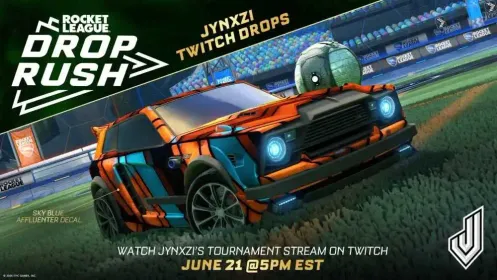 ☯️TWITCH DROPS☯️Sky Blue Affluenter(RL x Jynxzi Drop Rush)☯️