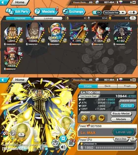 LVL 23 - 4 EX META 2 MAX - KIZARU MAX - NUSJURO MAX - NEW EXTREME MARCUS MARS - ROGER - SUPPORT 145 - BR561