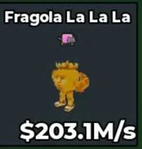 [INSTANT DELIVERY] Fragola la la la (GOLD)+1 Traits 203M/s l Steal A brainrot