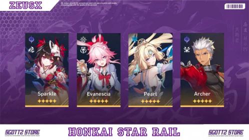 ASIA | TL 7 | Female | Evanescia + Pearl + Sparkle + Archer | Golden Companion x1 | All Unset | Fast Delivery