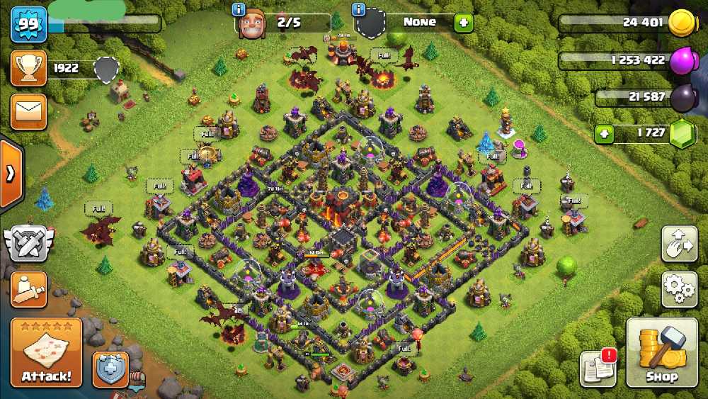 war stars clash of clans