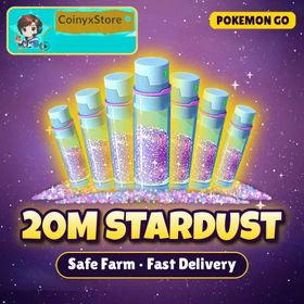 20M Pokemon GO Stardust Safe Farm