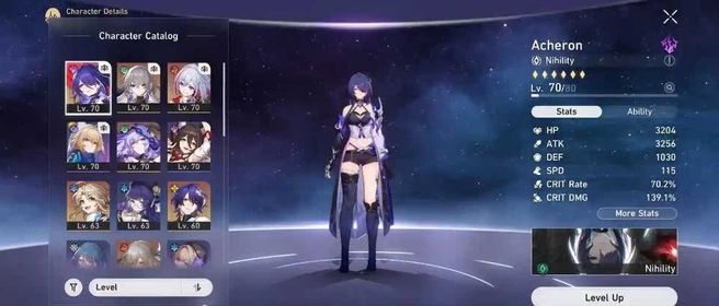 [TShk035] 🌀EU🔱TR 62⚜️7 Character 5 Stars🔱4 Light Cones 5 Stars🌀