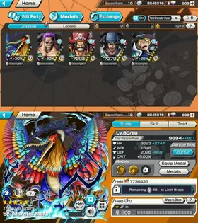 ANDROID ONLY - GF 1018 - RD 902 - LVL 10 - 5 EX META - NEW EXTREME MARCUS MARS - ZRPHRY - ROGER - KUZAN - SABO - BR638
