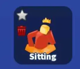 Sitting Emote - Blade Ball
