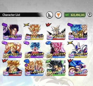 B694-IOS+Android-Good Meta Account-662 Millions Power-LR(Broly Full Star+Goku Black+Super Vegito+Kaioken)+8 UL(Gogeta v2 Full Star+SS Goku and Vegeta+Cooler+Gogeta v1+Super Vegito)+53 Legends Limited+Vip Equipment+Many Good Team-A13 10 Star