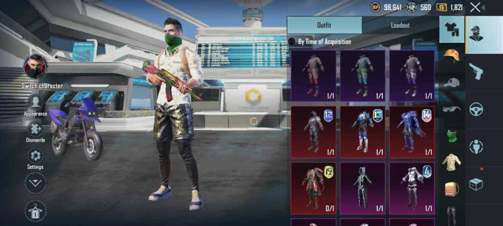 Pubg Account With Uaz Aegis Lvl2