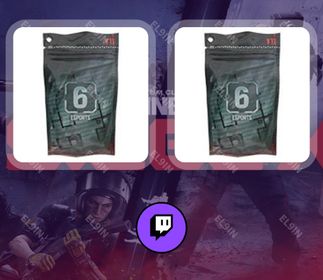 ⚡️ Twitch Drops 💎 R6S S2 2026 6 💜 Rainbow Six Siege [Total 2 Items]