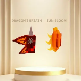 8x Dragon's Breath Seed & 5x Sun Bloom Seed | Grow A Garden 2 | Roblox