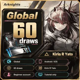 Global | 60 draws, Kirin R Yato | Ready Stock
