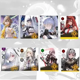 [Korea] Anis: Star + Snow White:Heavy Weapons + Nayuta + Rapi:Red Hood + Cinderella + Crown + Scarlet: Black Shadow + Modernia+ 1-6 Random SSR | Starter account, progressed up to 2-12 | email as a gift