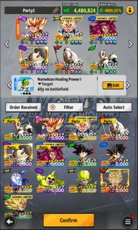 ✅N841✅[Instant Delivery] Android 31k CC- Full daima team- LR SSJ3 Goku Mini 14s + LF SSJ3 Vegeta Mini 14s- Zenkai - EQ - New LR - New Legend - New UL - New ULTRA - ANNI - ANNI 8 - ANNI8 - ANNIVERSARY - META PVP