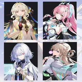 Asia lv 8| Suisui + Aemeath + Mornye + Lynae | Random 4 stars |The novice pool is not used