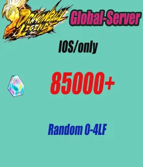 Dragon Ball Legend/Global Version [IOS Only] 85000+ Time Crystal] + Random 2-6 LF || BIND ID || Story Completed || FastShipping