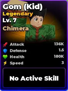 Roll Anime To Fight! | LVL 7 Chimera Gom (Kid) Traitless