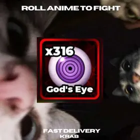 [ Roll Anime To Fight ] 10x God's Eye | Fast Delivery | RATF |