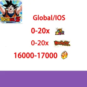 Global[ios /only]| 16000-17000diamond]| Dragon Ball Z Dokkan Battle |Fast delivery