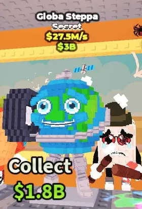 Globa Steppa - Secret $27M/s - Steal a Brainrot Fast Delivery