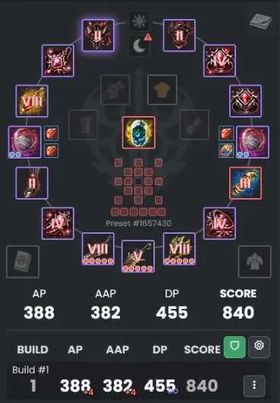 BD236 – EU Succession Warrior | 840 GS, 388 AP / 455 DP, 120 Billion Silver + Premium Gear