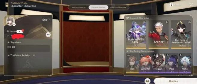 Asia | Tl 4 male | silverwolf lv.999, Archer, sparkle,welt, danheng PT