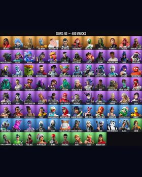93 Skins Ghoul Trooper ⭐️ Aura ⭐️ Backlash ⭐️ Joltara ⭐️ Siren ⭐️ Beef Boss ⭐️ Scarlet Commander ⭐️ Echo ⭐️ Snoop Dogg ⭐️ Sparkplug ⭐️ Polarity ⭐️ Hush ⭐️ Hades ⭐️ Clara ⭐️ Helsie ⭐️ Korra ⭐️ Erisa ⭐️ Cerberus ⭐️ The Machinist ⭐️ Jellie ⭐ m9165547732