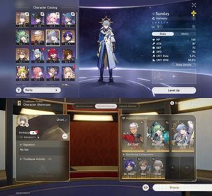 Asia Stater Tl10 | UID OLD 800488xxx✨✨Sunday + Archer + Dr Ratio + Welt + HuoHuo + MC Male🔥🔥Pity Event Character 43 OFF✨✨ETC