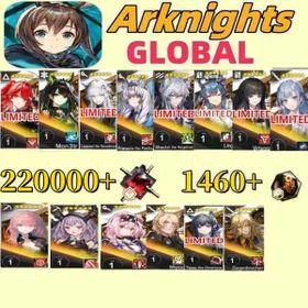 Global EN|220000-230000 synthetic jade+1460-1550 origin stone or Single number 710-730 draws+Togawa Sakiko or Exusiai the New Covenant or Chongyue or Texas the Omertosa or Mon3tr or Virtuosa  or Lappland the Decadenza One of them /Some chapters passed [Android/IOS] Arknights