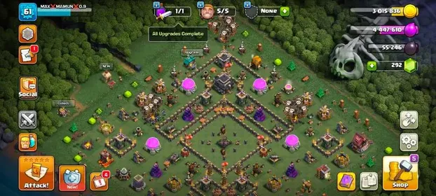 TH9 MAX | FULLY 100% MAX NITHING LEFT  | ALL EQUIPMENT MAX | HEROS-[30-30-10] | NC 500 | FULL ACCESS