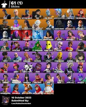 [PC/PSN/XBOX] 61 skins | Fade | Paradigm (Reality-659) | Optimus Prime | Era | The Origin | Renzo the Destroyer | Mizuki | The Imagined | Malik | 1850 VB