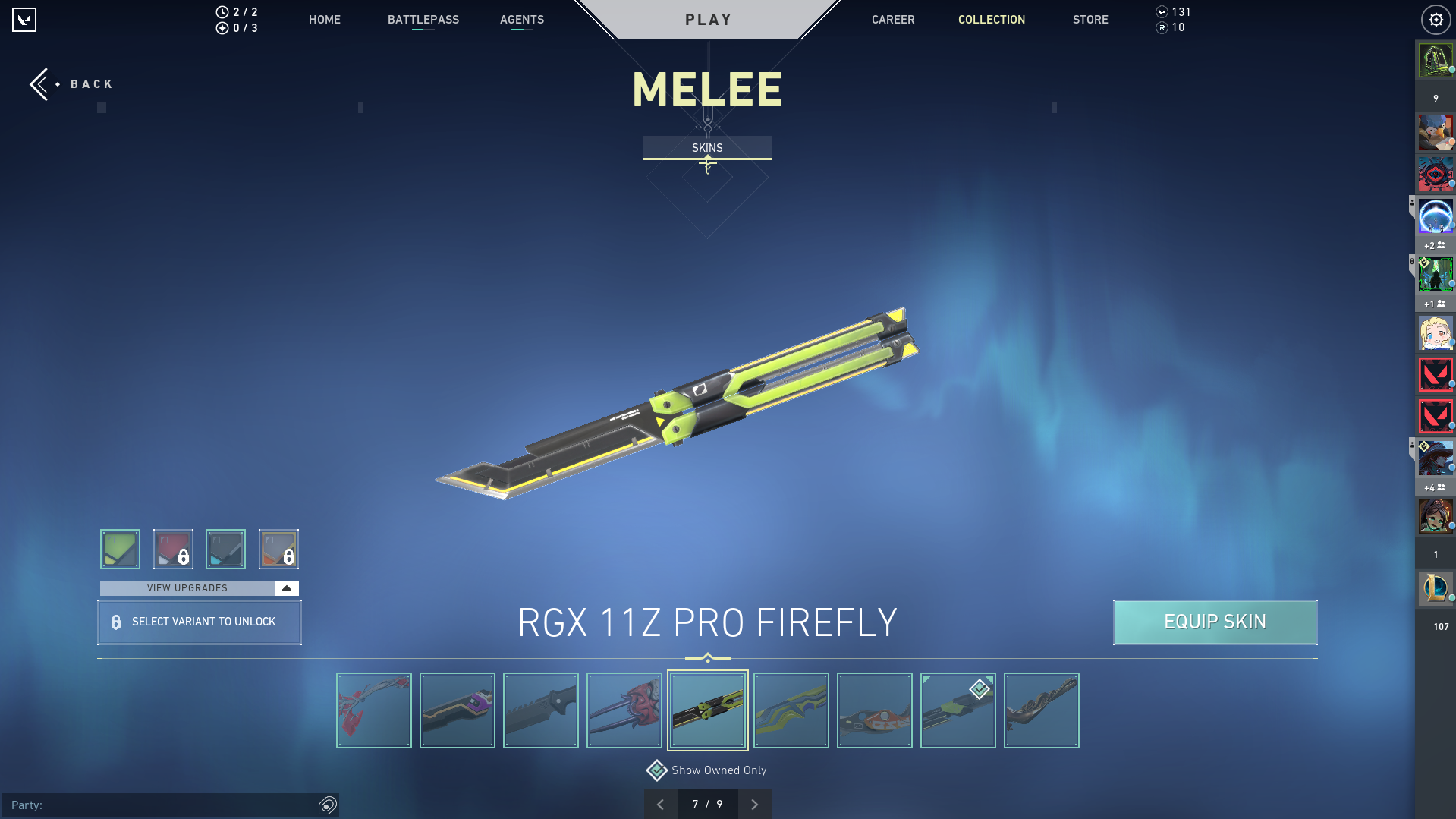 Stacked valorant account