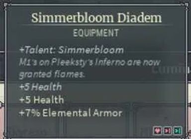Simmerbloom Diadam | Deepwoken